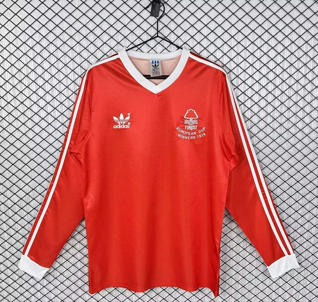 Nottingham Forest 1979 Home Shirt Long Sleeve