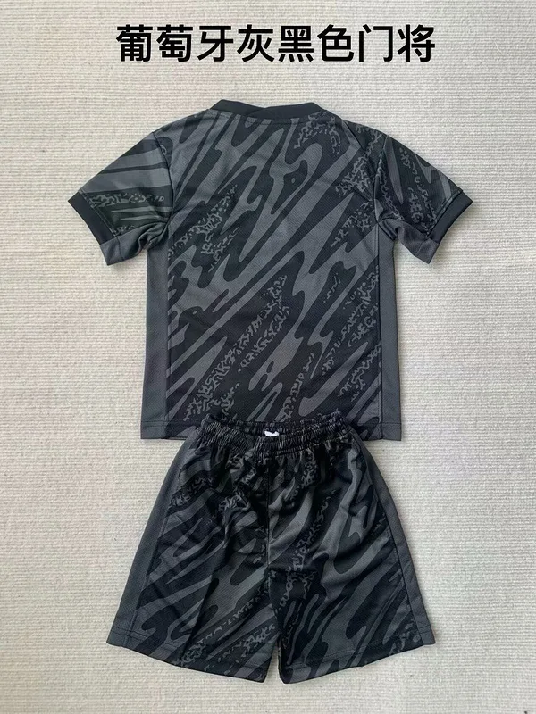 Portugal 2024 Gardien Ensemble Enfant Black — 1