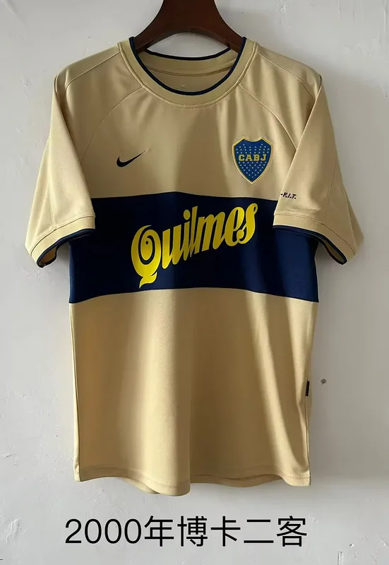 Boca Juniors 1999/00 Third Shirt Gold — 1