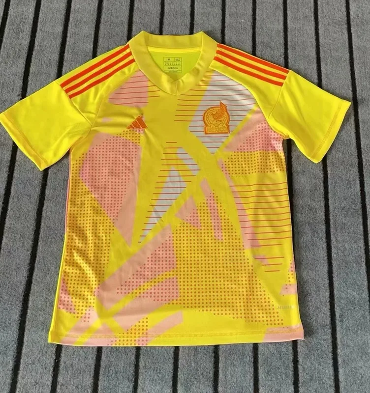 México 2024/25 de Portero Camiseta Yellow — 1