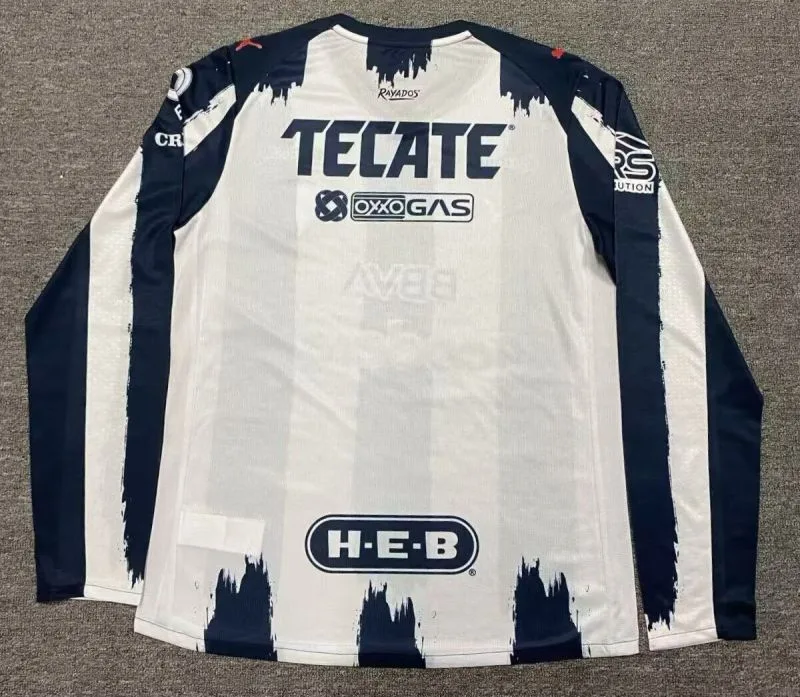 Monterrey 2025/26 Domicile Maillot Manches Longues Version Joueur