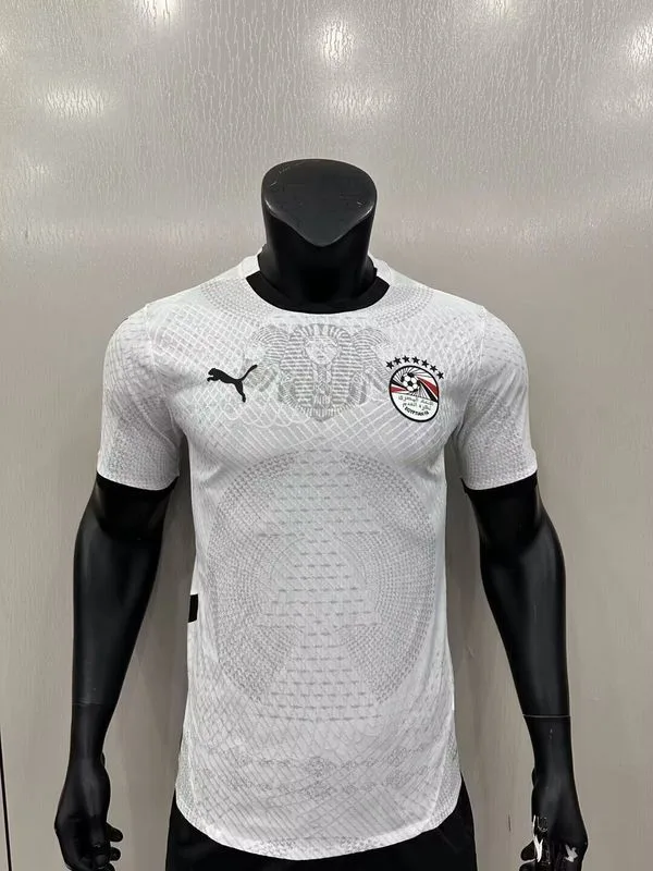 Egypt 2025 Away Shirt Player Version White — 2