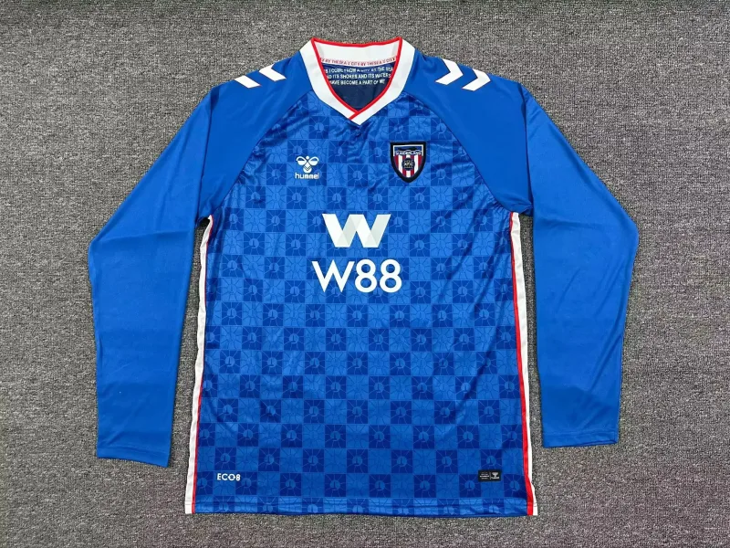 Sunderland 2025/26 Away Shirt Long Sleeve Blue