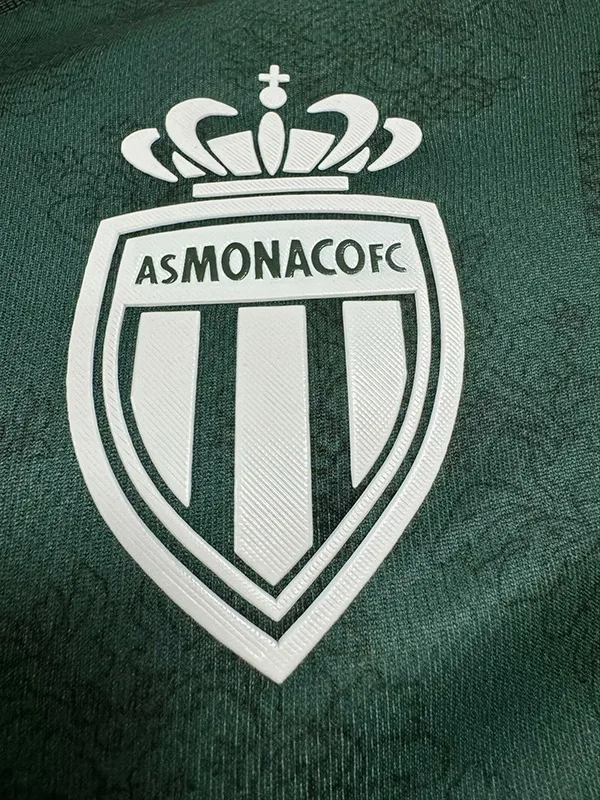 Monaco 2024/25 Third Shirt Player Version Green — 2