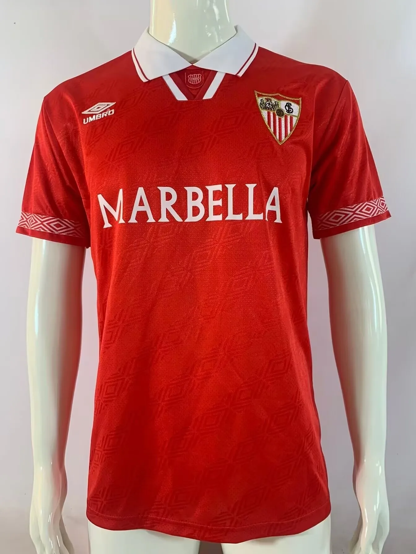 Sevilla 1994/96 Away Shirt Red