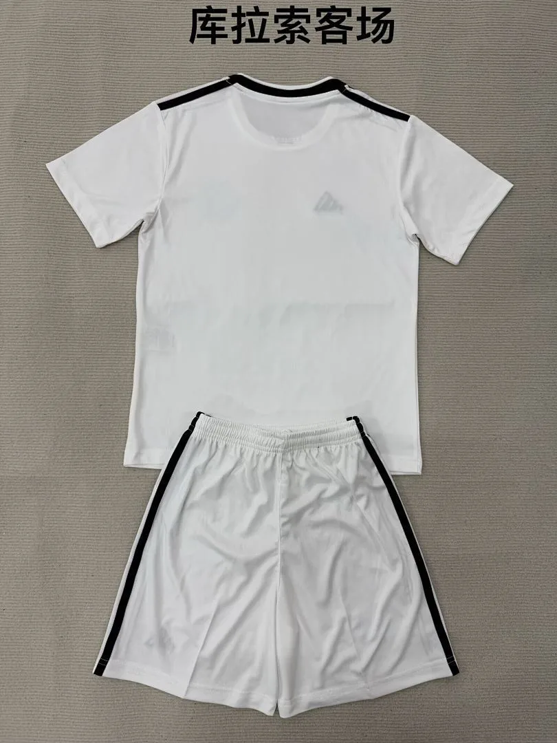 Curacao 2026 Away Kids Kit White — 2