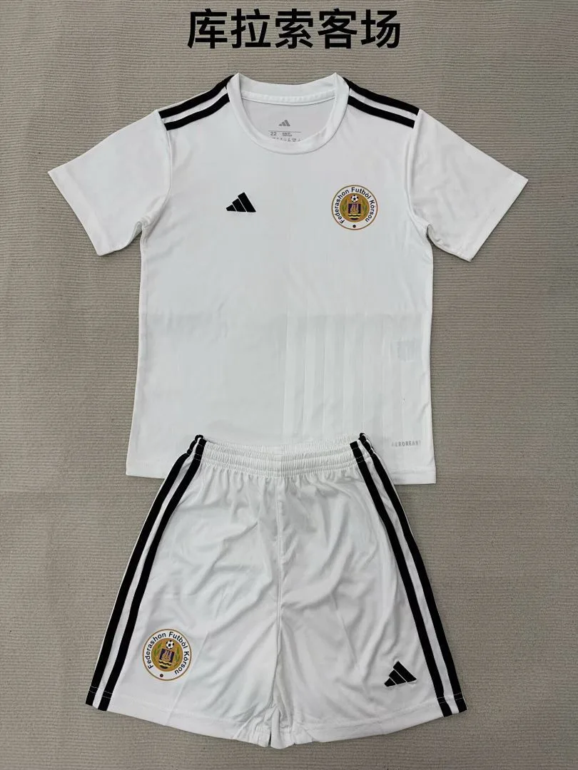 Curacao 2026 Away Kids Kit White