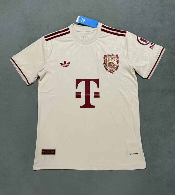Bayern Munich Shirt Special Edition White 125th Anniversary