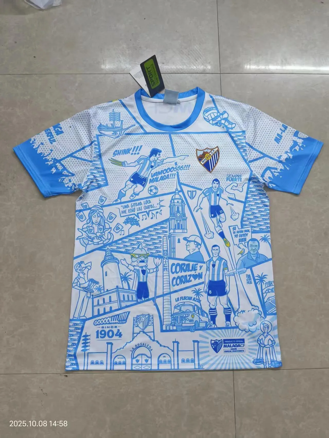 Málaga 2025/26 Shirt Short Sleeve Special Edition