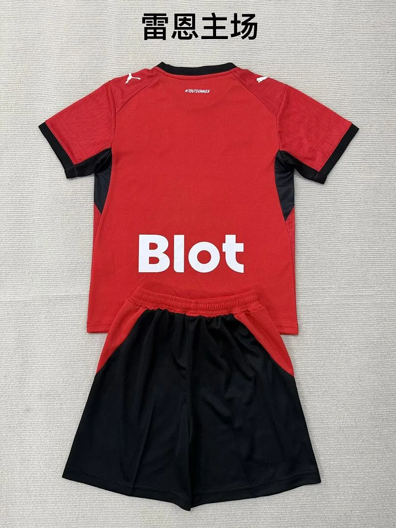 Rennes 2026/27 Primera Equipación Conjunto de Niño