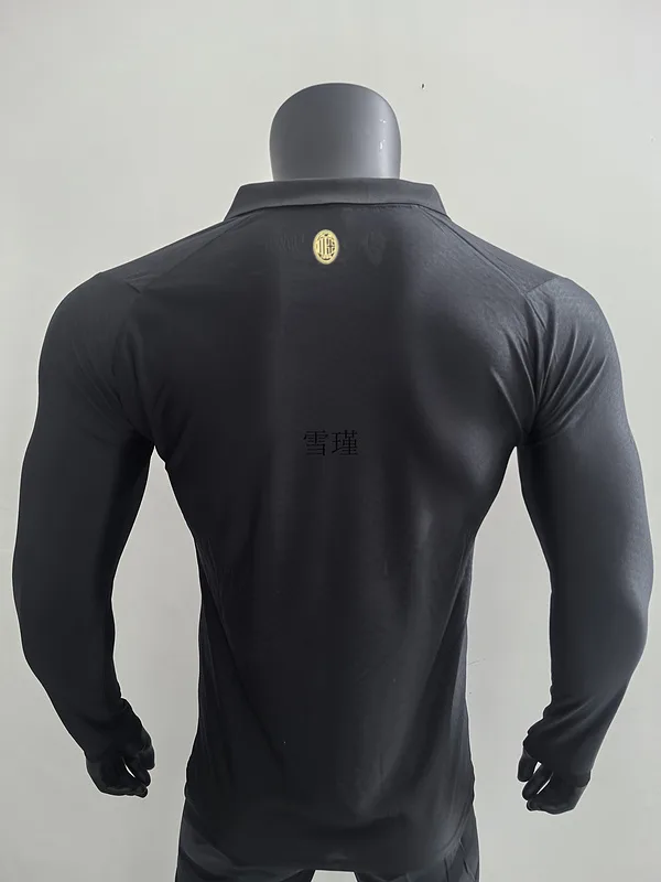 AC Milan Goalkeeper Shirt Long Sleeve Player Version Special Edition Black — 2