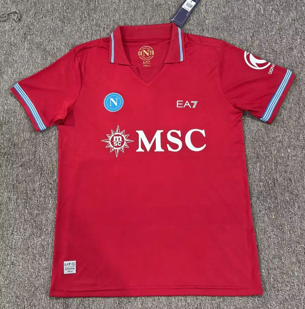 Napoli 2026/27 Third Shirt Red — 2
