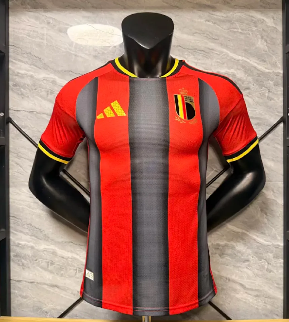 Belgium 2026 Shirt Player Version Special Edition Grey