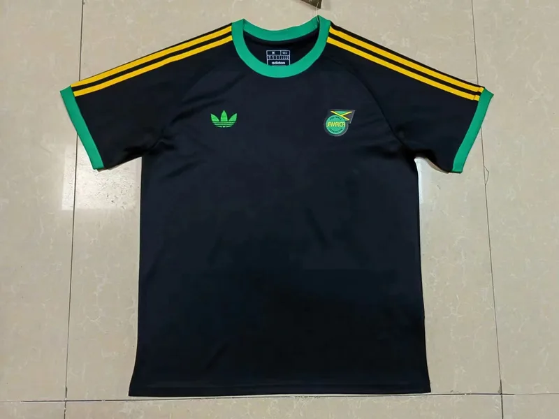 Jamaica 2024/25 Shirt Short Sleeve Black — 2