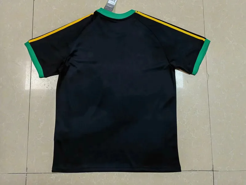 Jamaica 2024/25 Shirt Short Sleeve Black