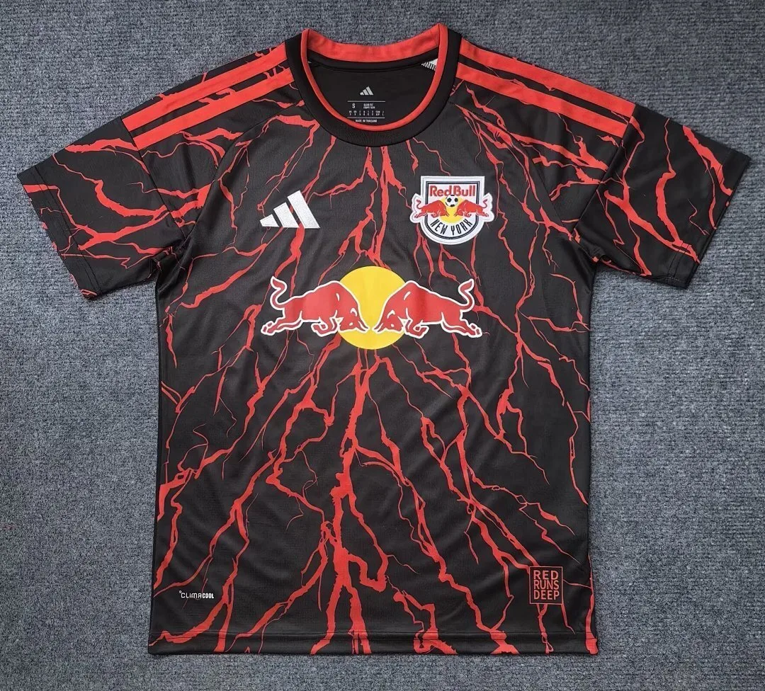 New York Red Bulls 2026/27 Home Shirt Short Sleeve Red — 2