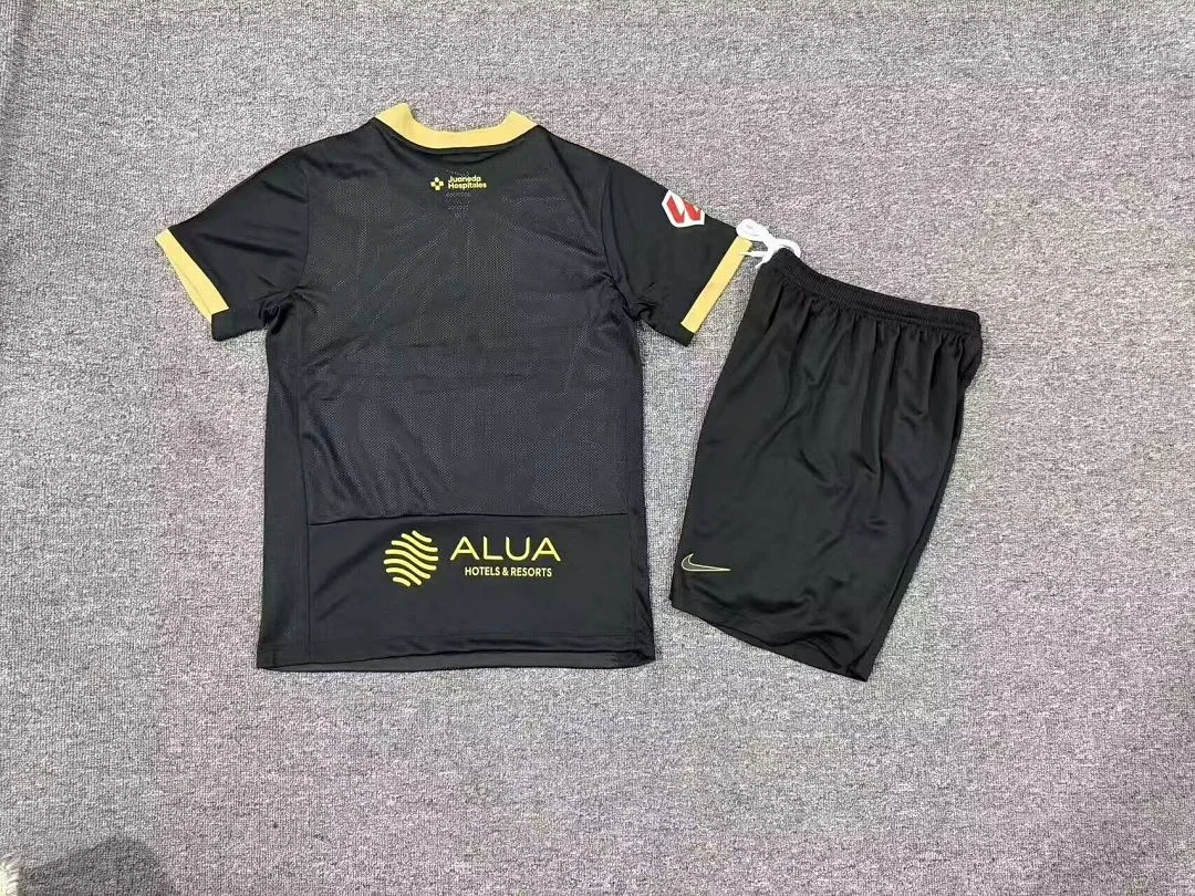 Mallorca 2026/27 Away Kids Kit Black