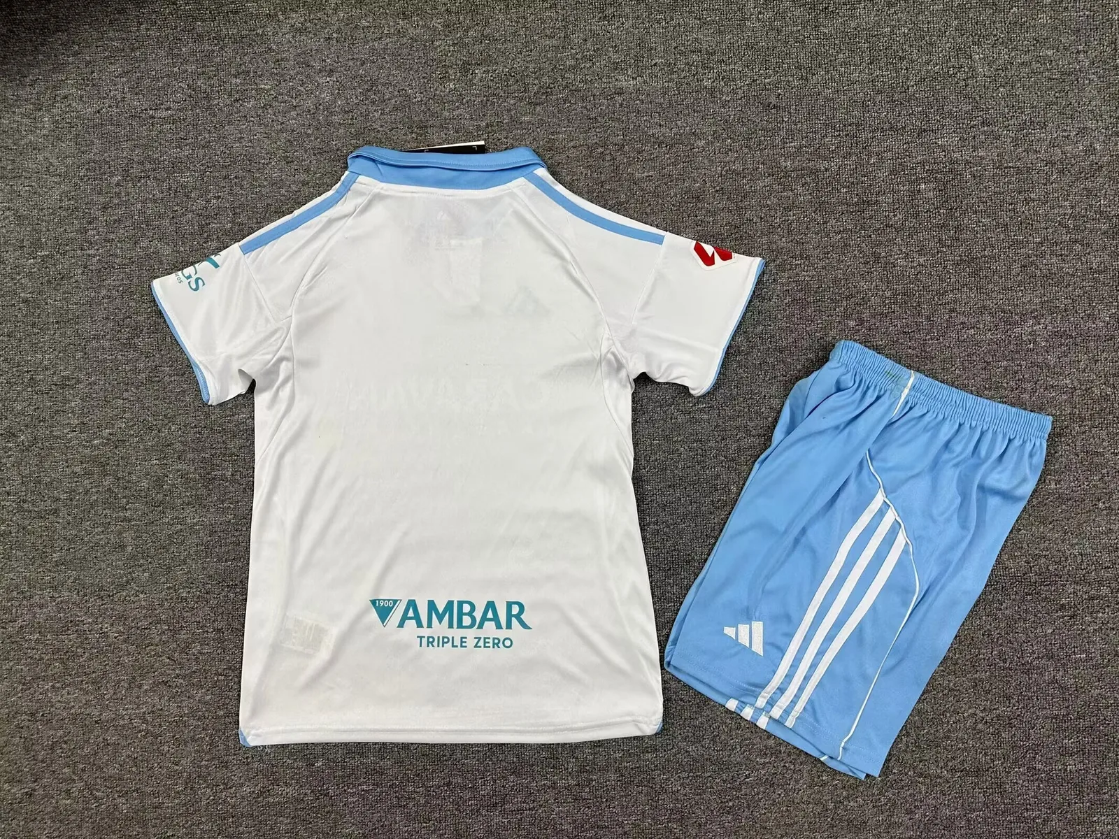 Real Zaragoza 2025/26 Home Kids Kit — 2