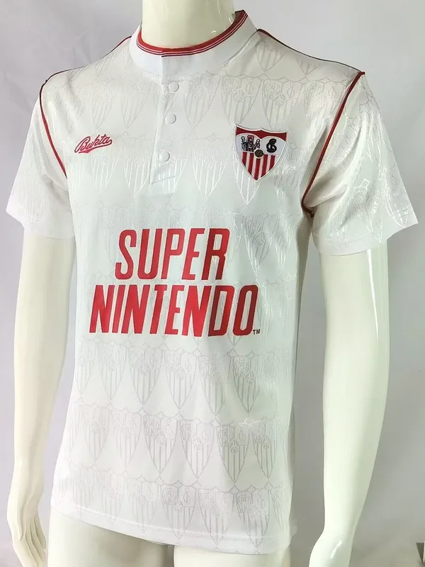 Sevilla 1991/92 Heim Trikot