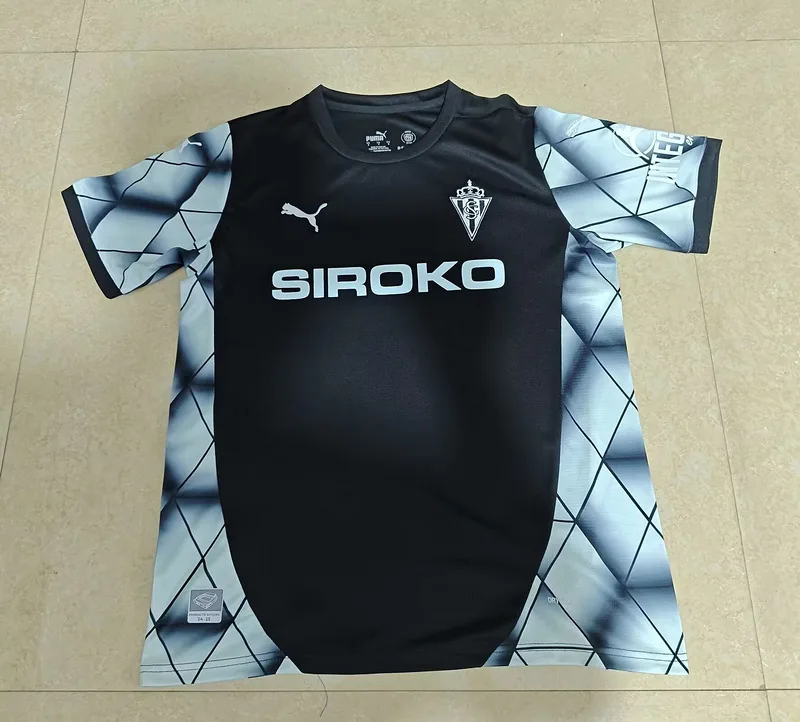 Sporting Gijón 2024/25 Segunda Equipación Camiseta Manga Corta