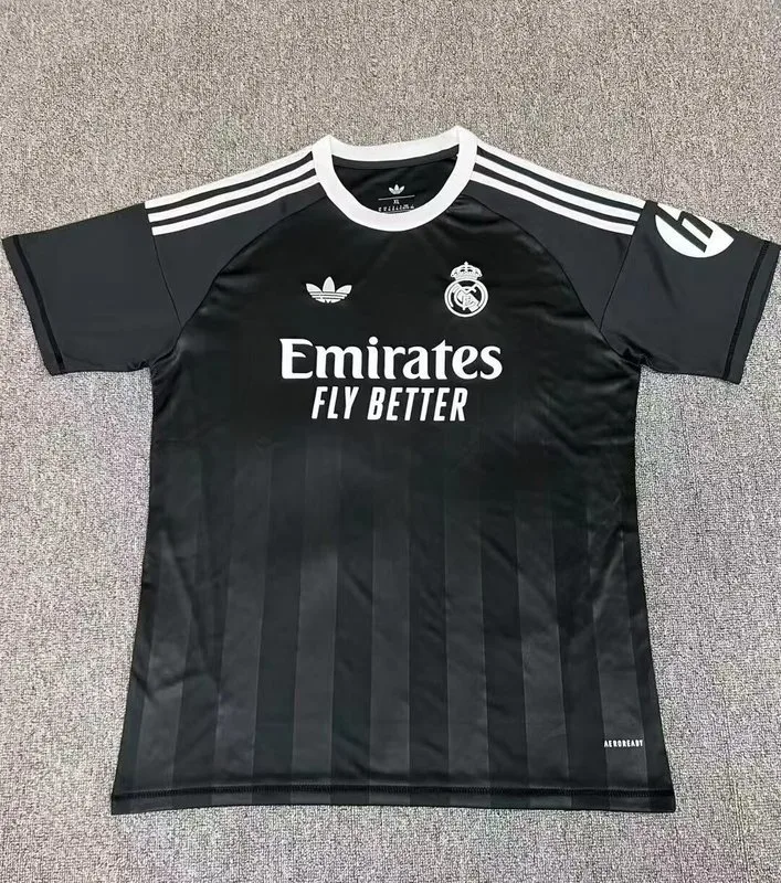 Real Madrid 2025/26 Gardien Maillot Black