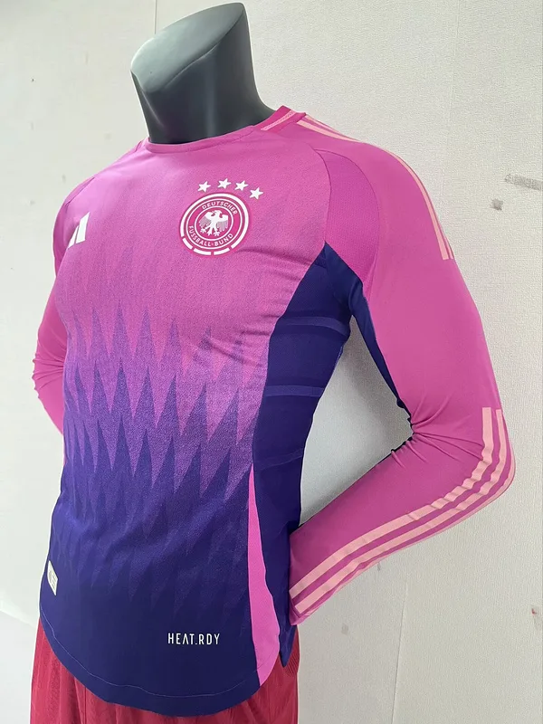 Alemania 2024 Segunda Equipación Camiseta Manga Larga Versión Jugador — 1
