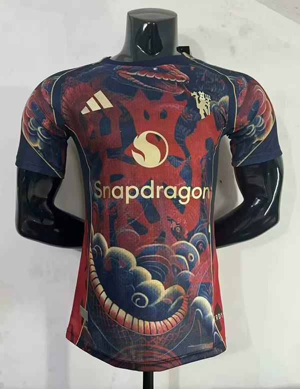Manchester United 2025 Shirt Special Edition M-U Snake Year Players — 2