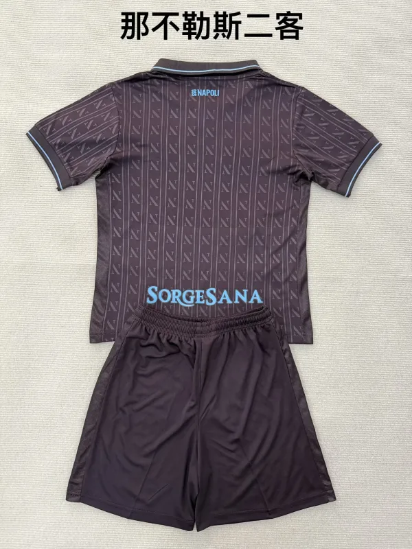 Napoli 2025/26 Third Kids Kit
