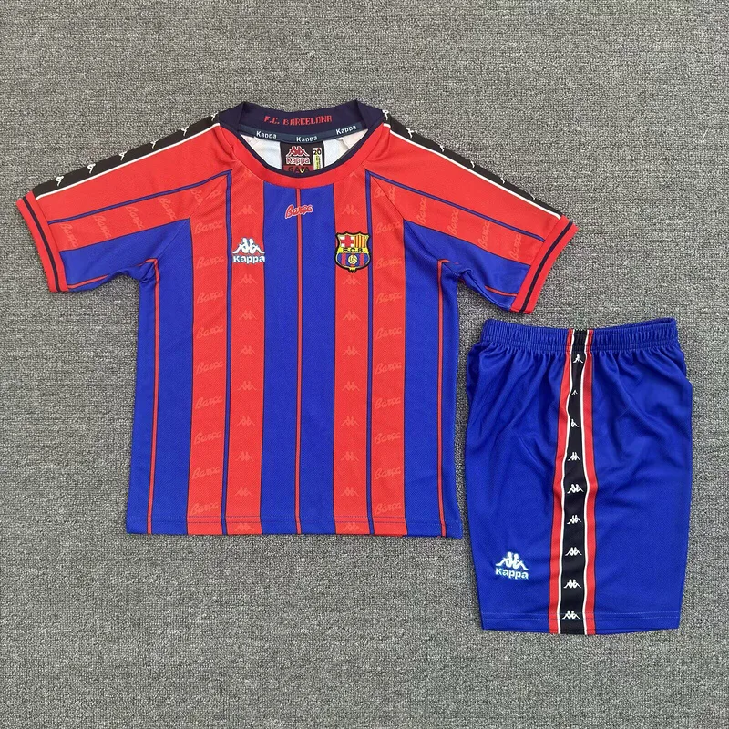 Barcelona 1997/98 Home Kids Kit — 1