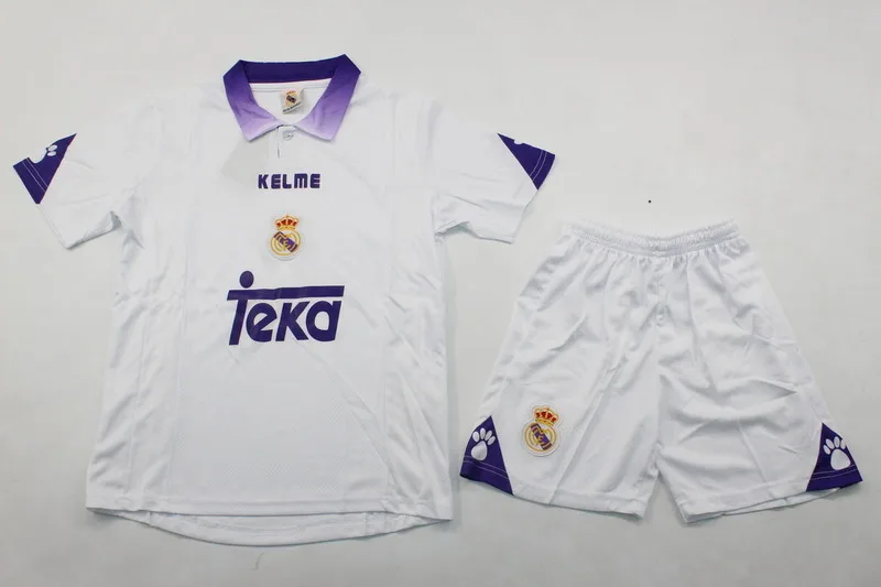Real Madrid 1997/98 Home Kids Kit