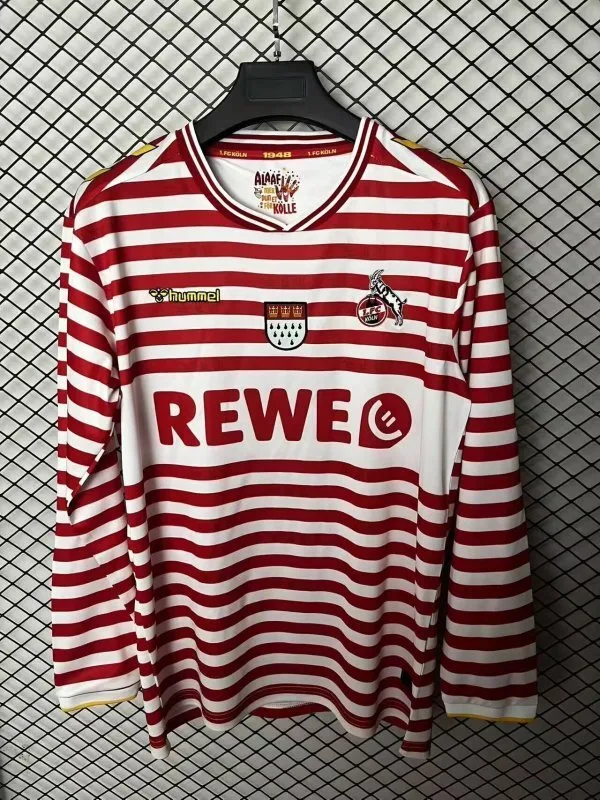 FC Köln 2025/26 Shirt Long Sleeve Special Edition Red