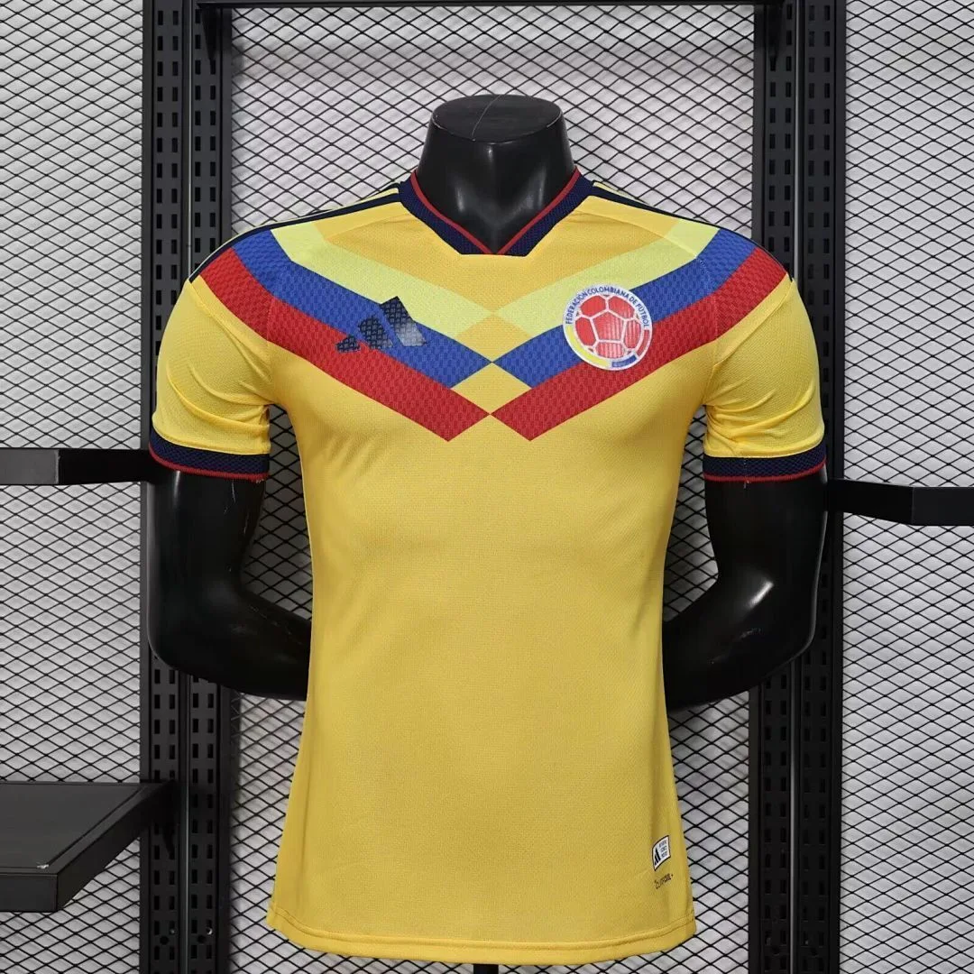 Colombia 2026 Shirt Player Version Yellow