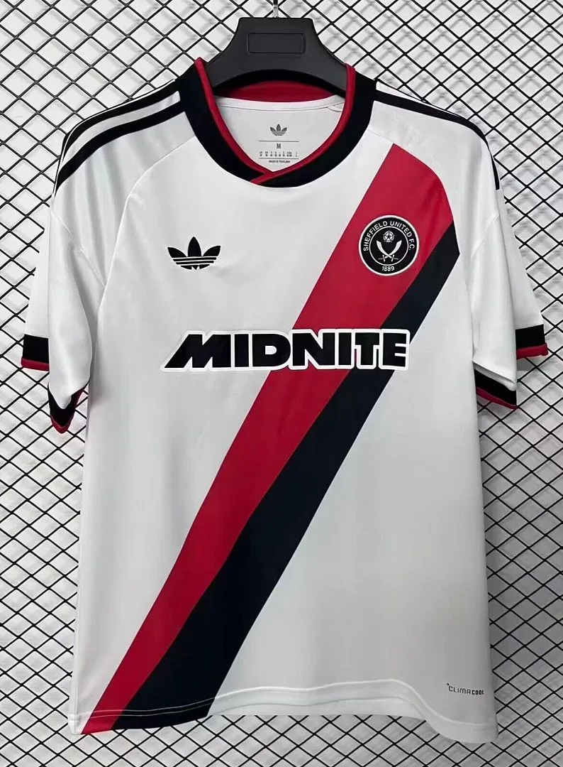 Sheffield United 2026/27 Away Shirt Short Sleeve White — 2