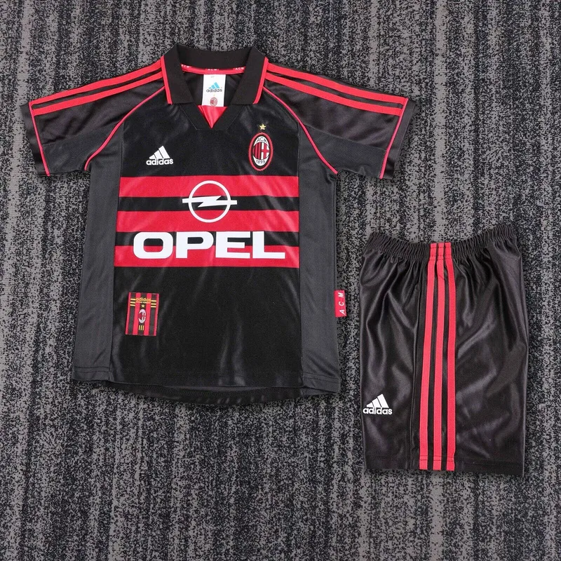 AC Milan 1998/99 Home Kids Kit