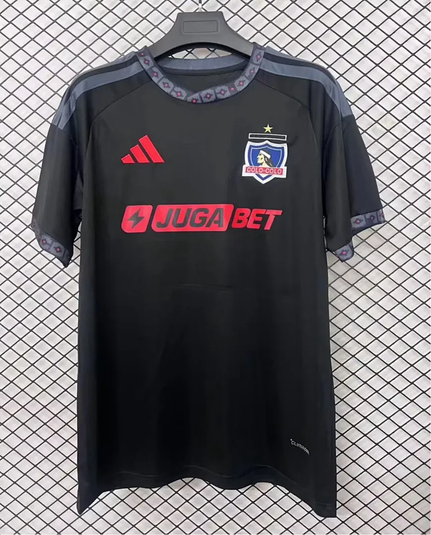 Colo-Colo 2026/27 Away Shirt Short Sleeve Black — 2