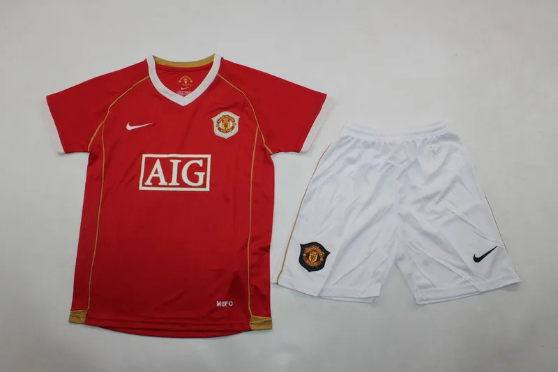Manchester United 2006/07 Heim Set Kinder — 1