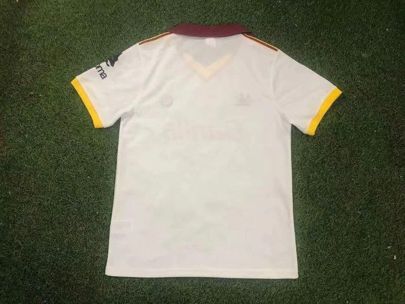 Roma 1991/92 Auswärts Trikot White