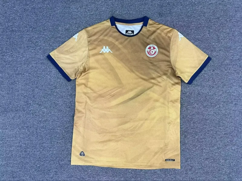 Tunesien 2025/26 Ausweich Trikot Kurzarm — 2