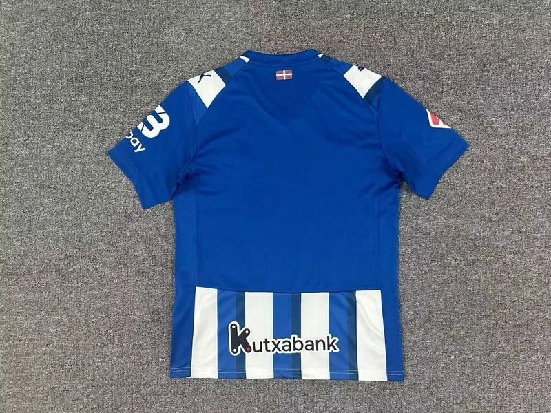 Deportivo Alavés 2025/26 Domicile Maillot — 2