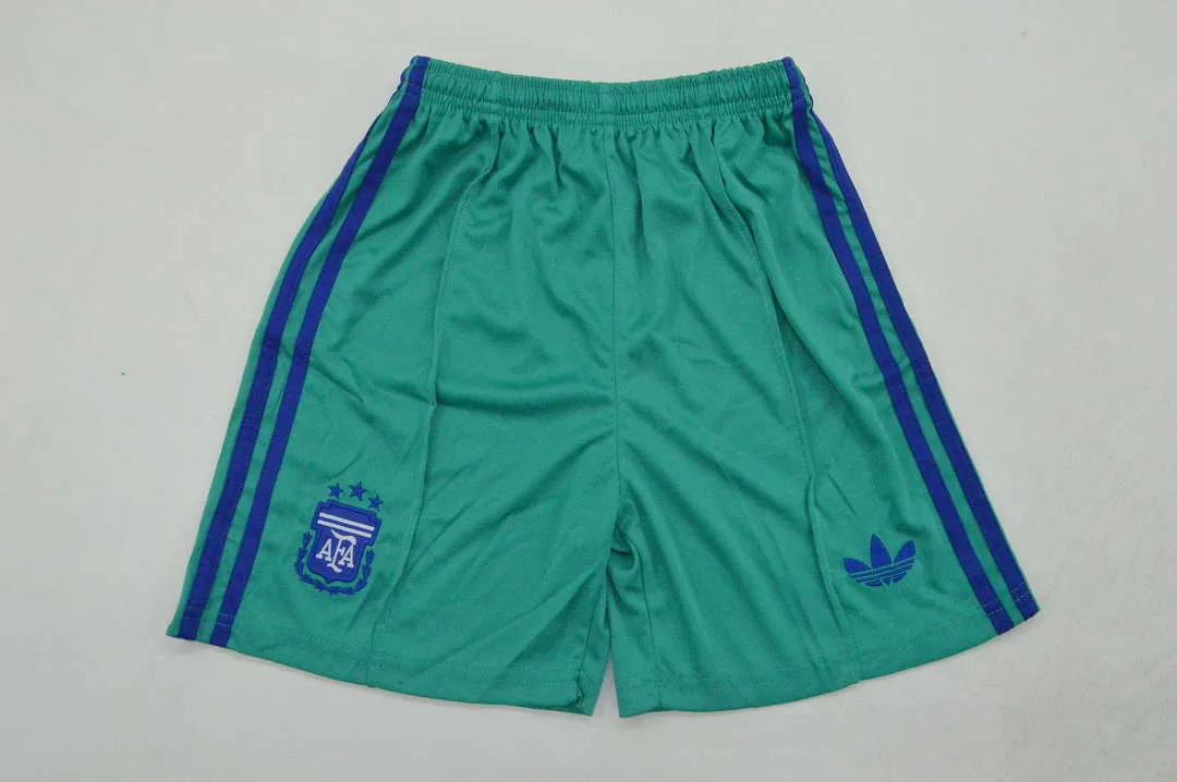 Argentina 2026 Goalkeeper Shorts Green — 1