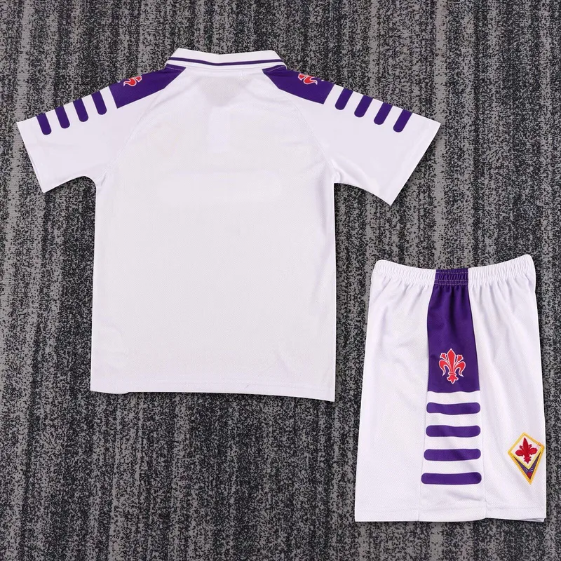 Fiorentina 1998/99 Segunda Equipación Conjunto de Niño — 2