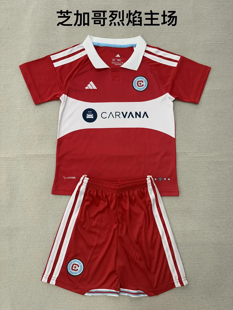 Chicago Fire 2026/27 Primera Equipación Conjunto de Niño