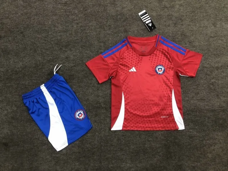 Chile 2024/25 Home Kids Kit — 1