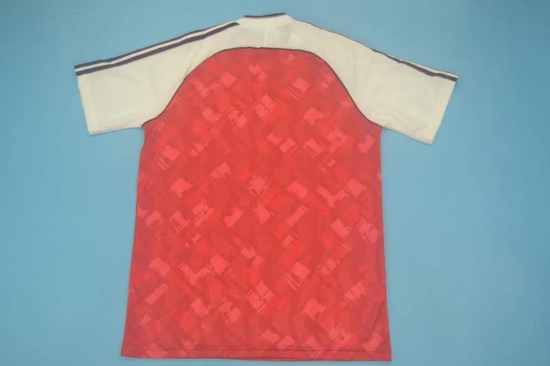Arsenal 1990/92 Domicile Maillot — 2