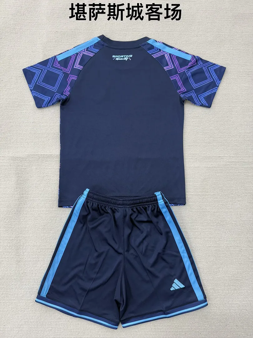 Sporting Kansas City 2026/27 Away Kids Kit — 2