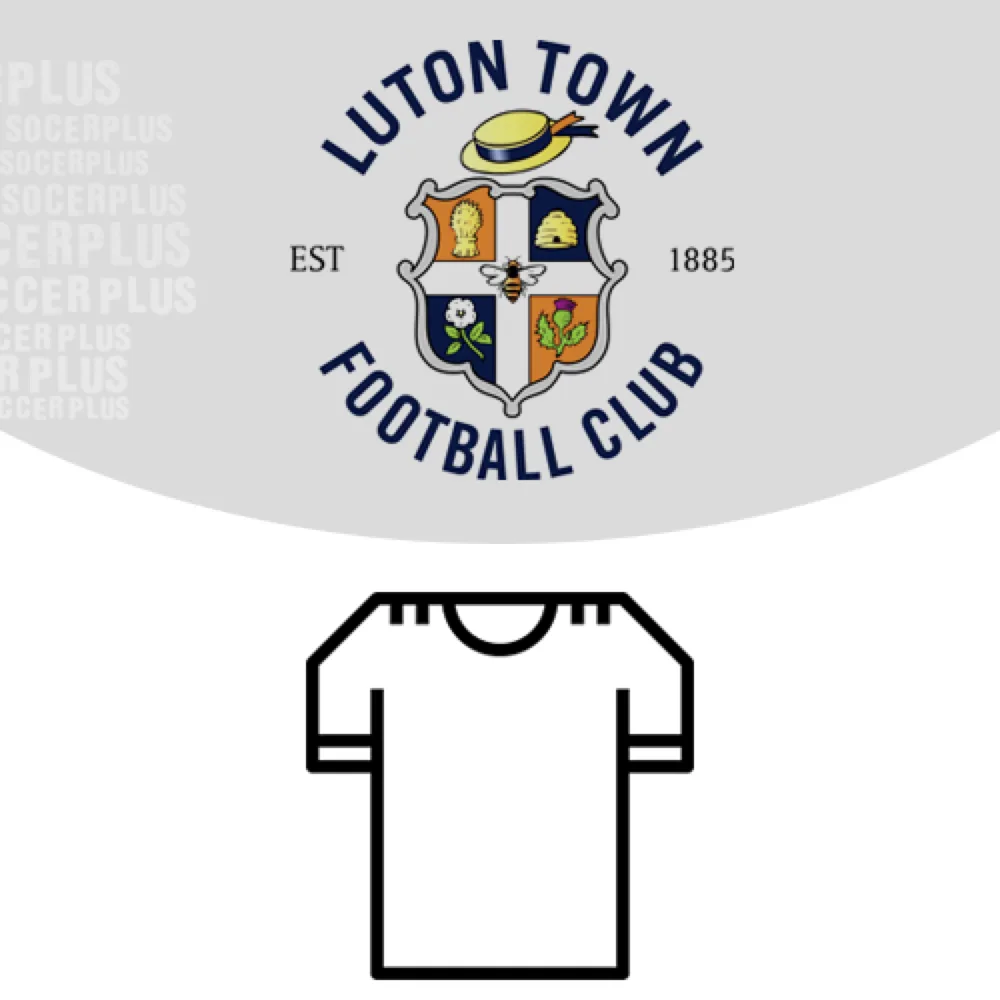 Luton Town Maillot Manches Courtes