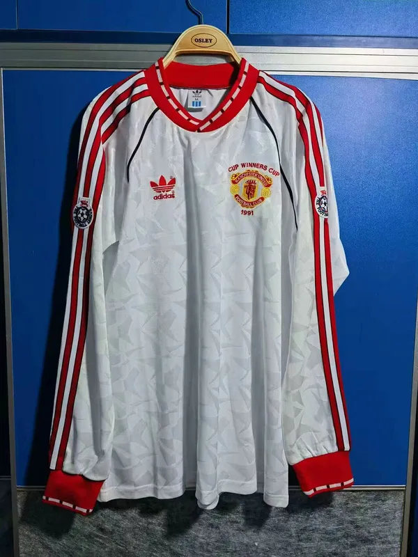 Manchester United 1991 Maillot Manches Longues — 2