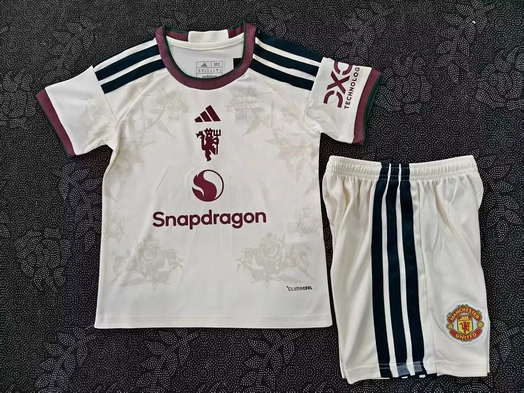 Manchester United 2026/27 Third Ensemble Enfant — 2