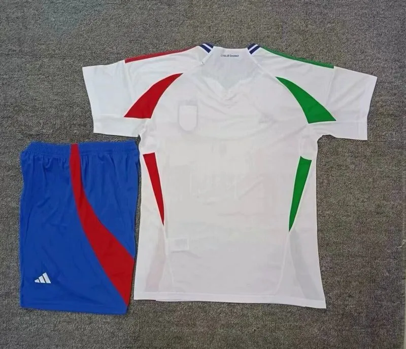 Italy Away Kids Kit White — 2