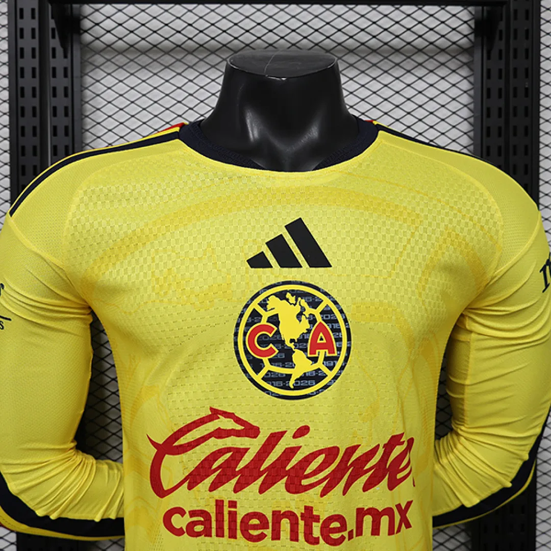 Club América 2026/27 Domicile Maillot Manches Longues Version Joueur